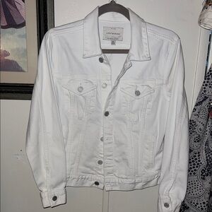 Lucky Brand White Denim Jacket